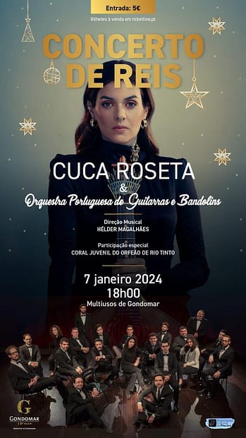 Concerto de Reis Gondomar | Cuca Roseta & OPGB